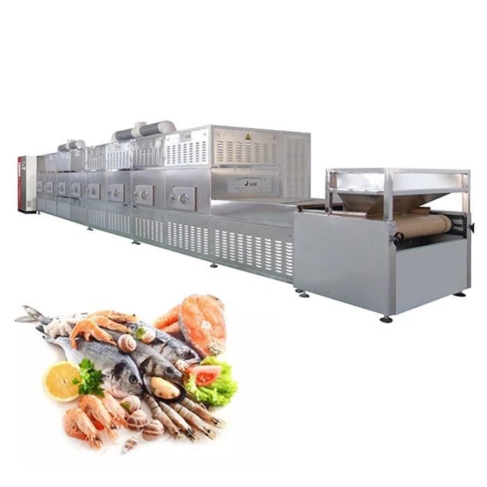 Microwave Seafood Drying Sterilizing Equipment