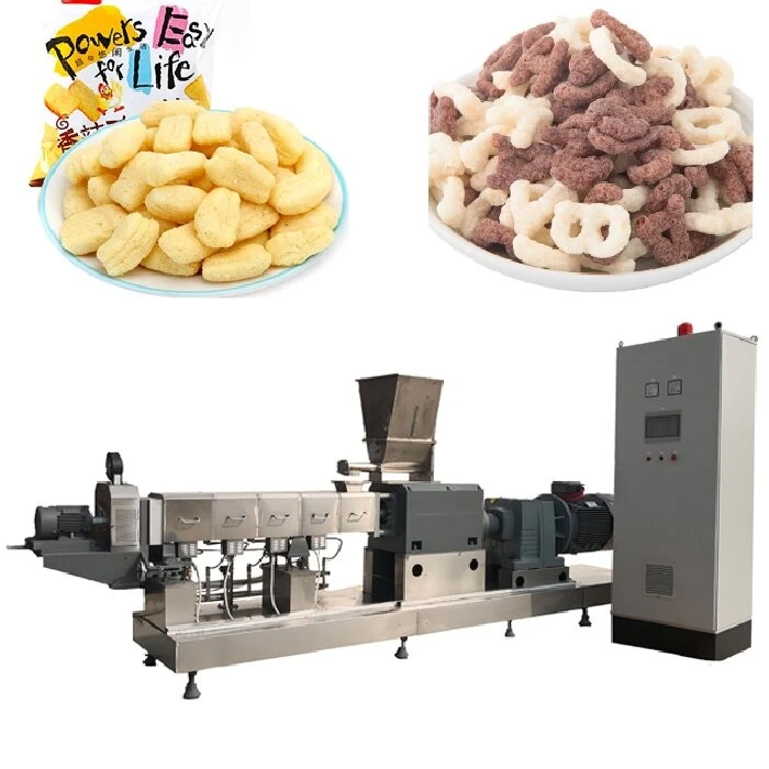 Extrusion Cheese Puffs Machine